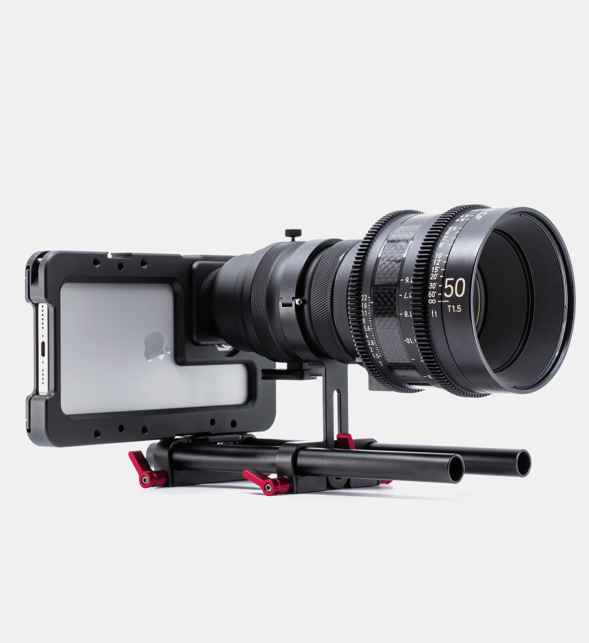 BeastRail Support System for DOF Adapter Support for iPhone camera