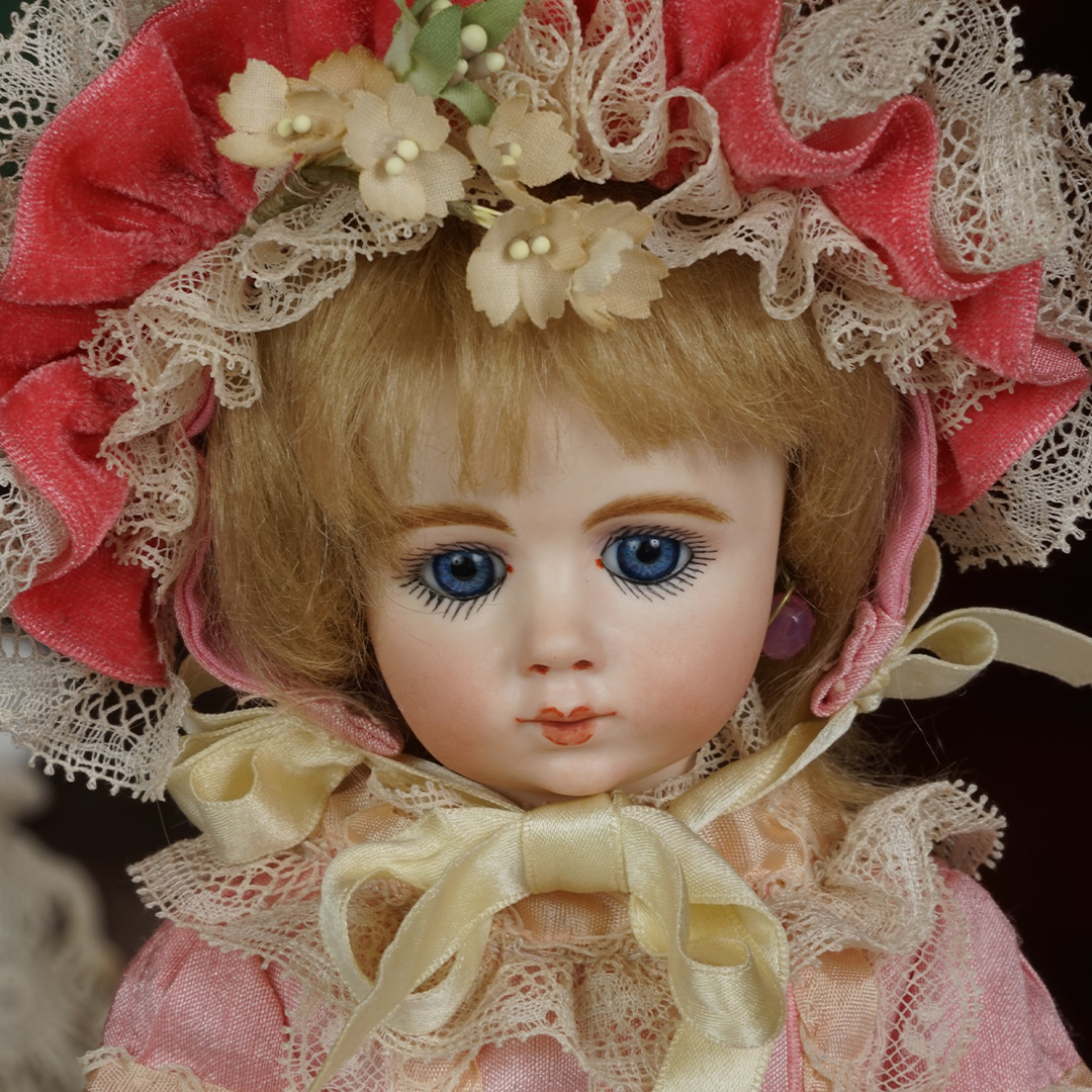 ようこ ビスクドール エデン べべ ホワイト ドレス ボネ 箱 証明書