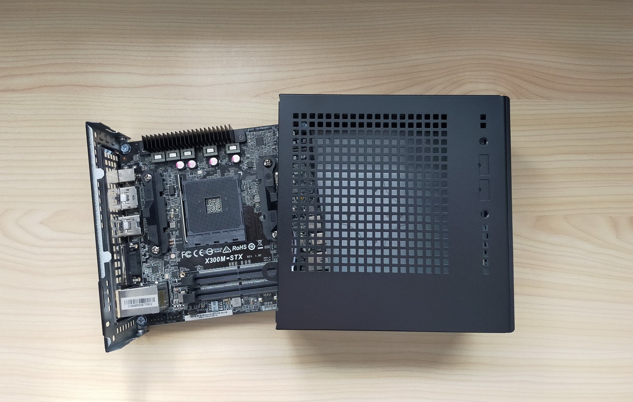 PC】DeskMini X300とRyzen5で小型パソコンを自作-12の組み立てステップ