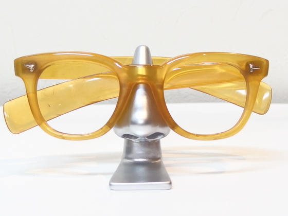 極太テンプル特集】べっ甲メガネの王様白甲＆K18金無垢 鼈甲眼鏡