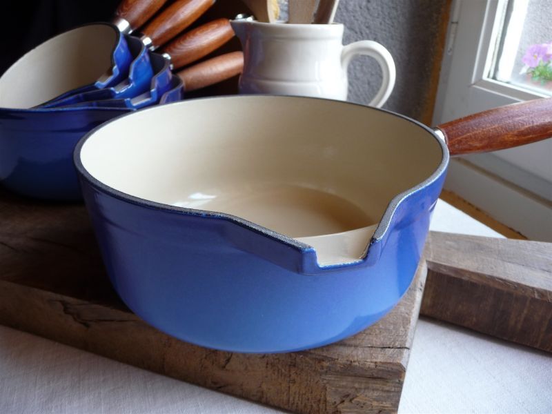 クーザンス 片手鍋 20 cm ブルーグラデーション - une Belle Chose