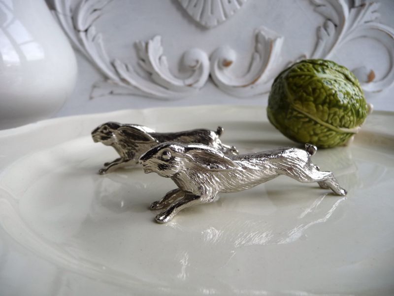 フランスアンティーク うさぎのカトラリーレスト (在庫9→0） - une