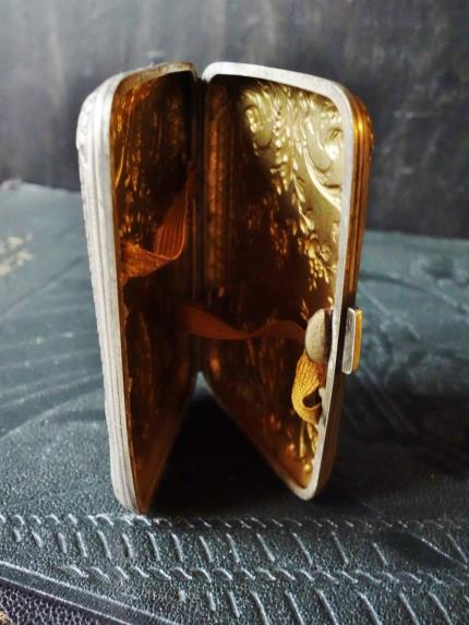 フランスアンティークアクセサリー 19世紀シガレットケース - 西洋