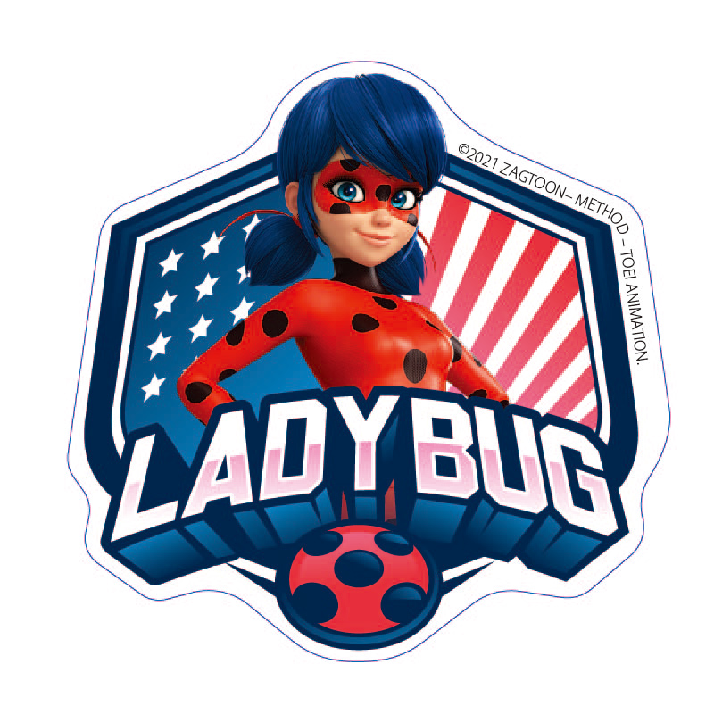 ミラキュラス レディバグ＆シャノワール』 アクリルバッジ