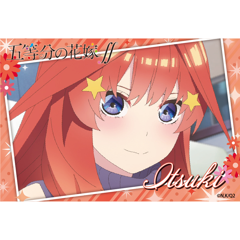 五等分の花嫁∬』 メモリアルスクエア缶バッジ キャラクターグッズ