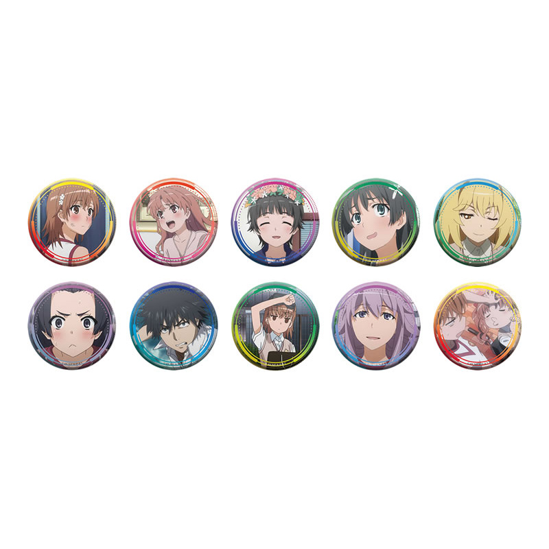 とある科学の超電磁砲T』 缶バッジ キャラクターグッズ - ベルファイン