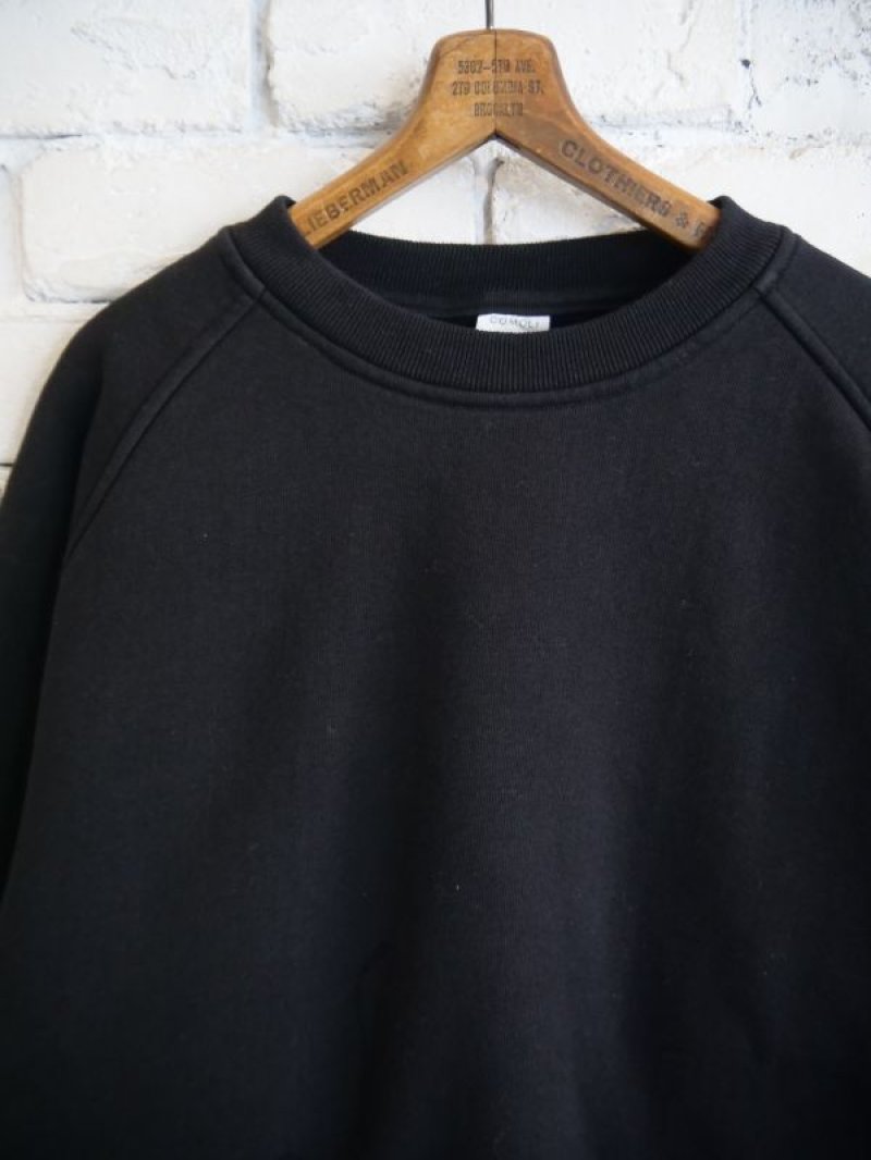 COMOLI コモリ コットン吊裏毛クルーネック (Y03-05002)