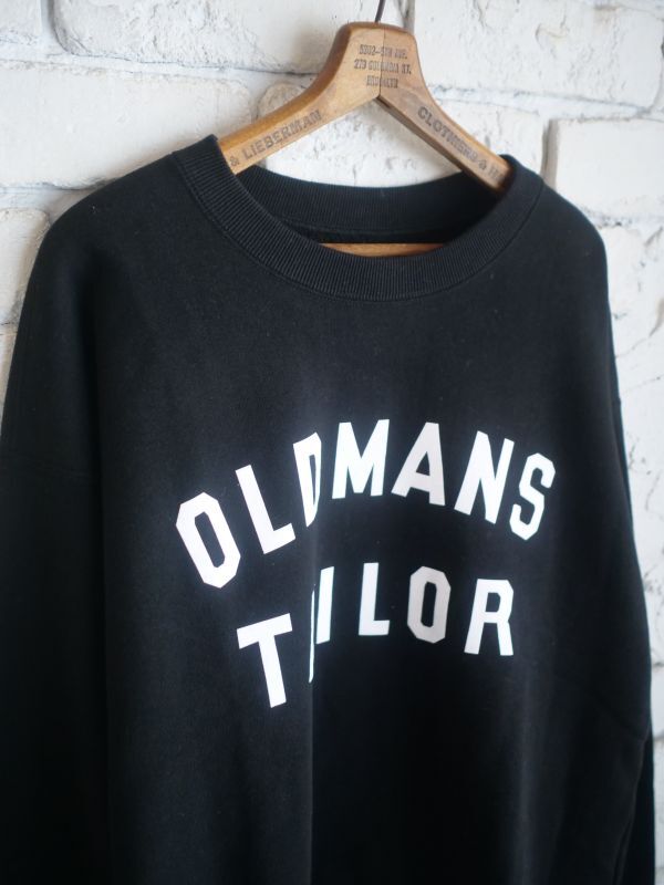 R&D.M.Co- / OLDMAN'S TAILOR OMT PRINT CREW SWEAT オールドマンズ