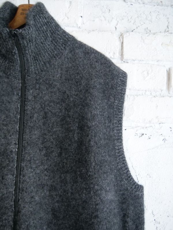 MAATEE&SONS CASHEMERE 強圧縮 JIP VEST マーティーアンドサンズ