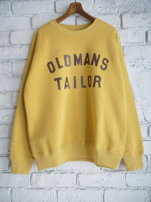 R&D.M.Co- / OLDMAN'S TAILOR OMT RUBBER PRINT CREW SWEAT オールド