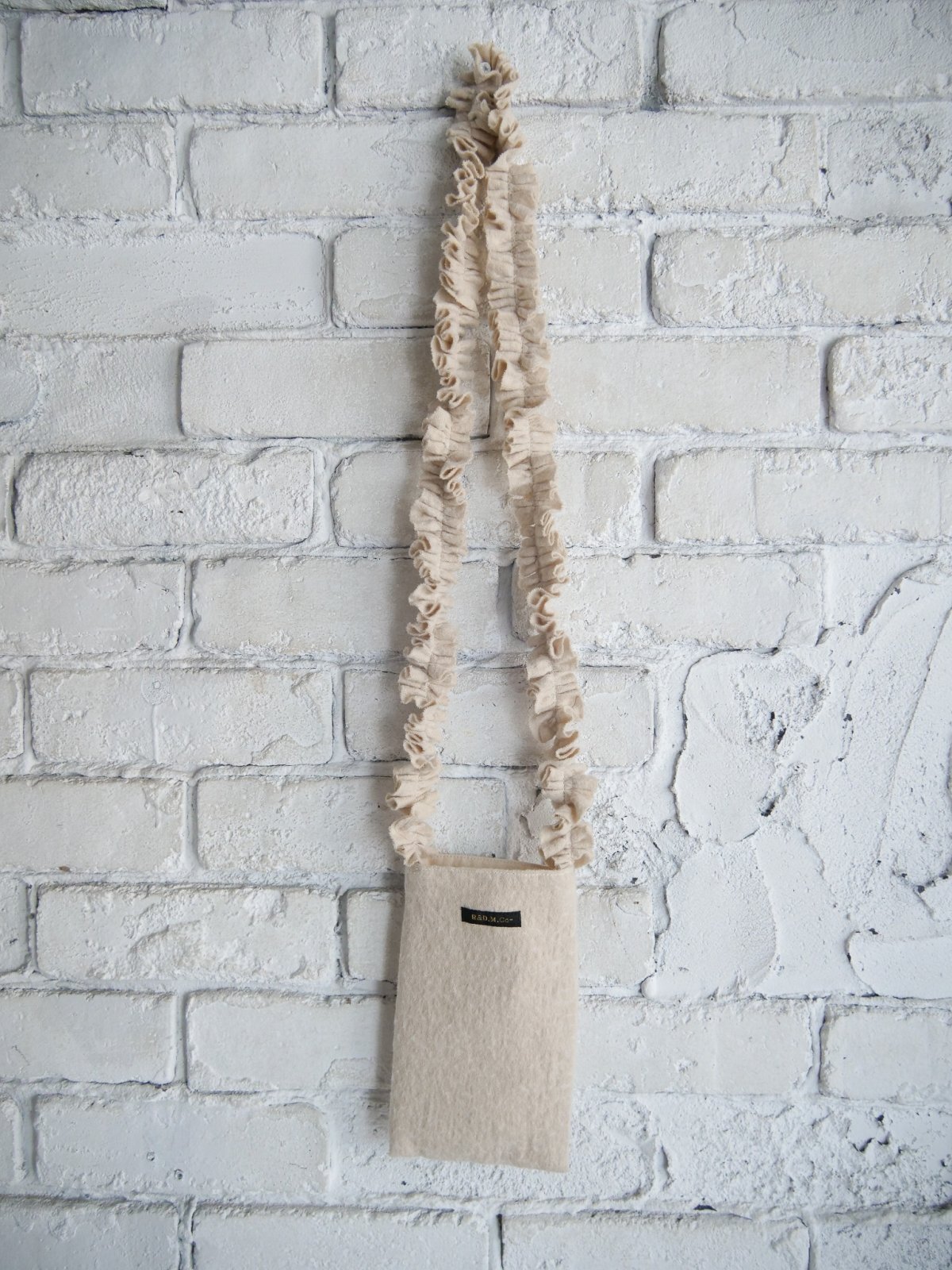 R&D.M.Co- / OLDMAN'S TAILOR FRILL SHOULDER BAG オールドマンズ