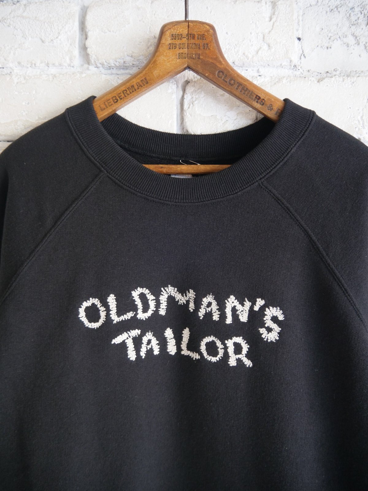 R&D.M.Co- / OLDMAN'S TAILOR OMT EMBROIDERY SWEAT オールドマンズ
