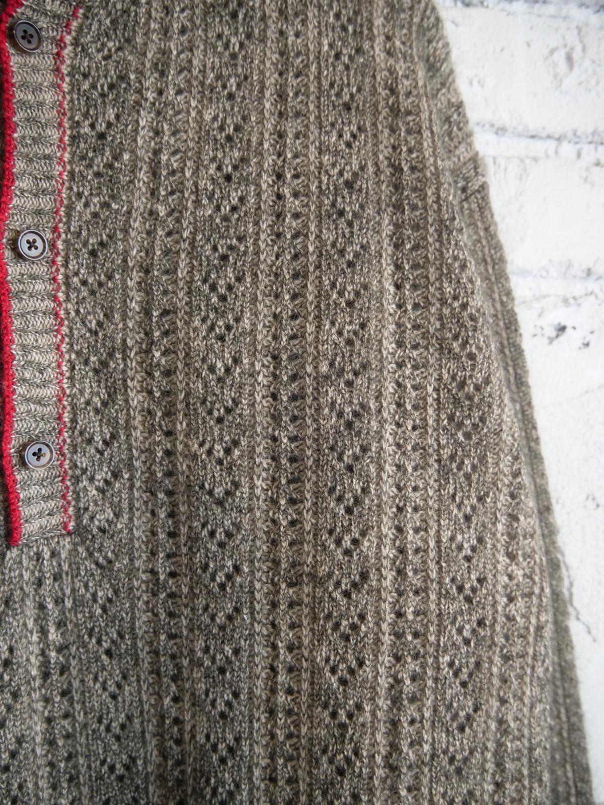 MAATEE&SONS MOHAIR CASHEMERE 透かし編み マーティーアンドサンズ