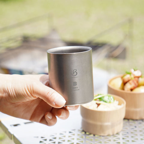 BM-530 チタンスタッキングダブルマグカップ Hitoe220 – ベルモント