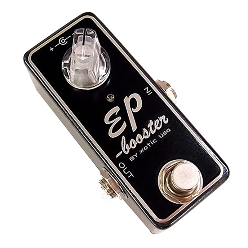 XOTIC EP Boosterの使い方等を解説レビュー。シンプルながらも現場で即