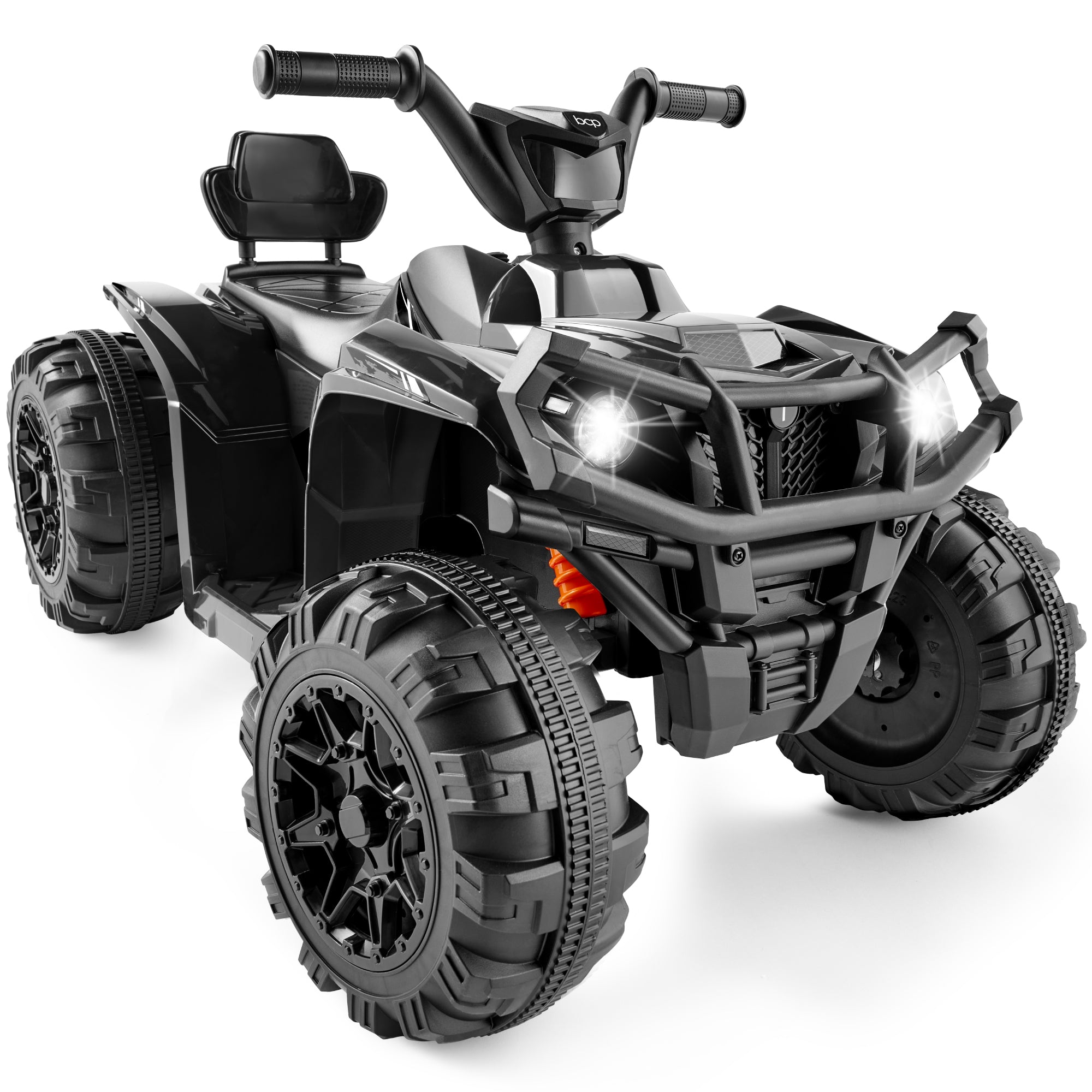 12V Kids Ride-On 4-Wheeler Quad ATV Car w/ 2.4mph Max, Bluetooth