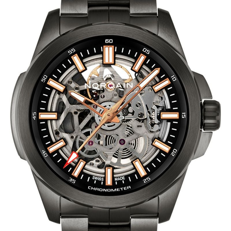 NORQAIN INDEPENDENCE SKELETON DLC 42MM ノルケイン インディペン