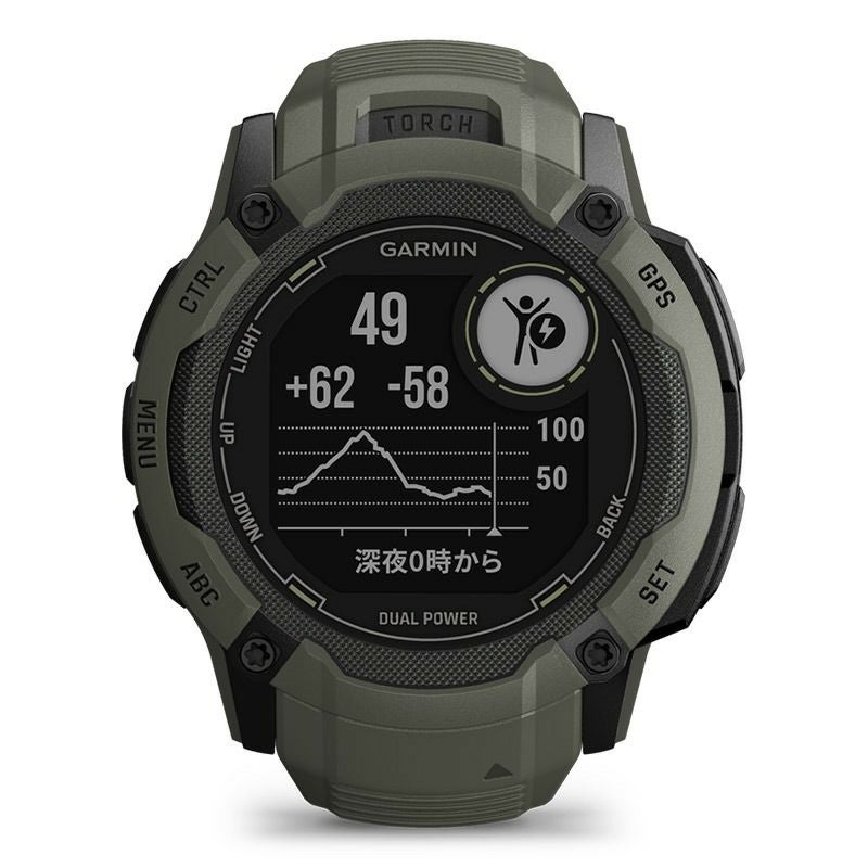 GARMIN Instinct 2X Dual Power ガーミン インスティンクト 2X 010