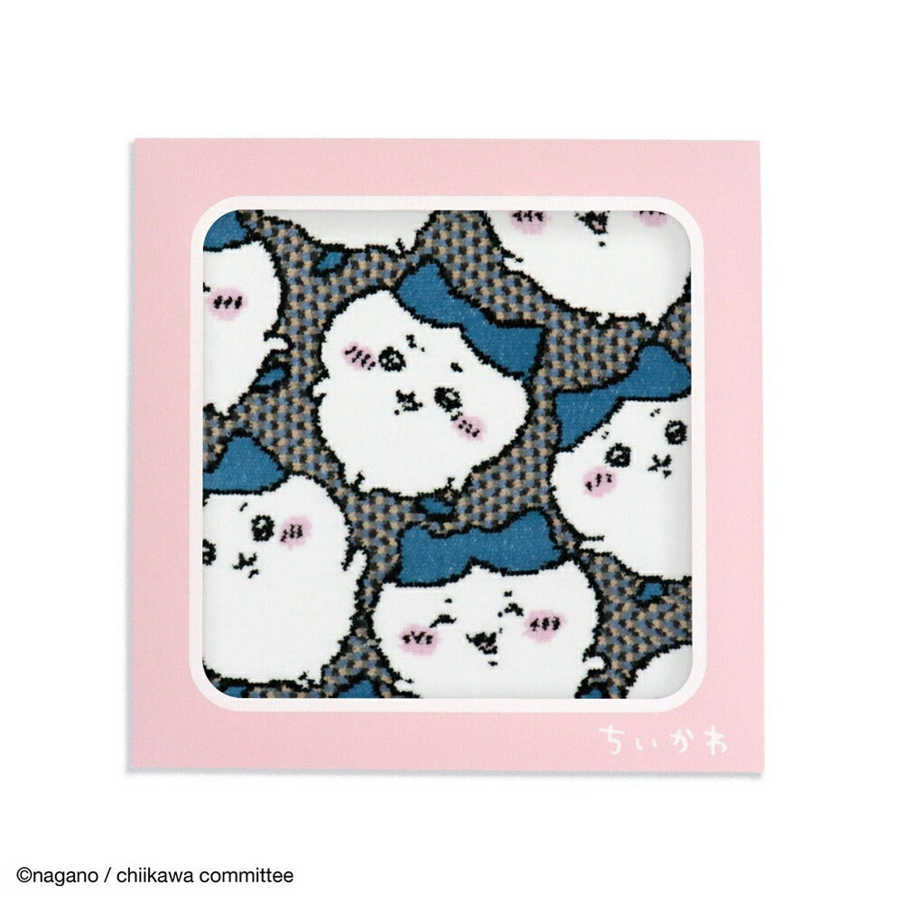 ちいかわ タオルハンカチ ハチワレいっぱい シェニール 41-5070250B