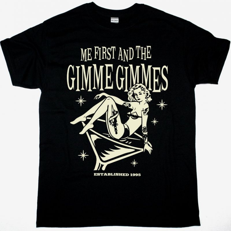 ME FIRST AND GIMME GIMMES MARTINI GIRL - Best Rock T-shirts