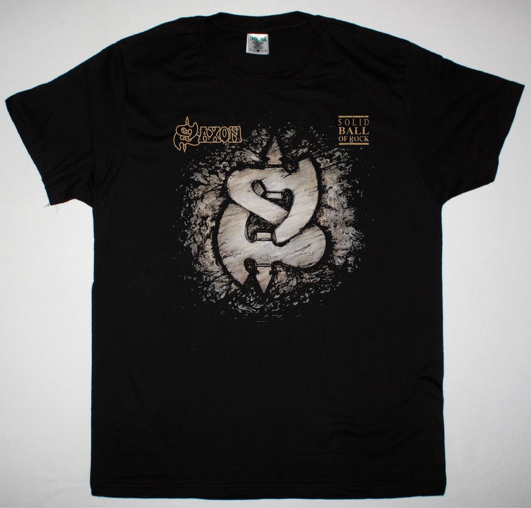 SAXON Isle of Man Live Tシャツ 1990 SAXON Isle of Man Live Tシャツ