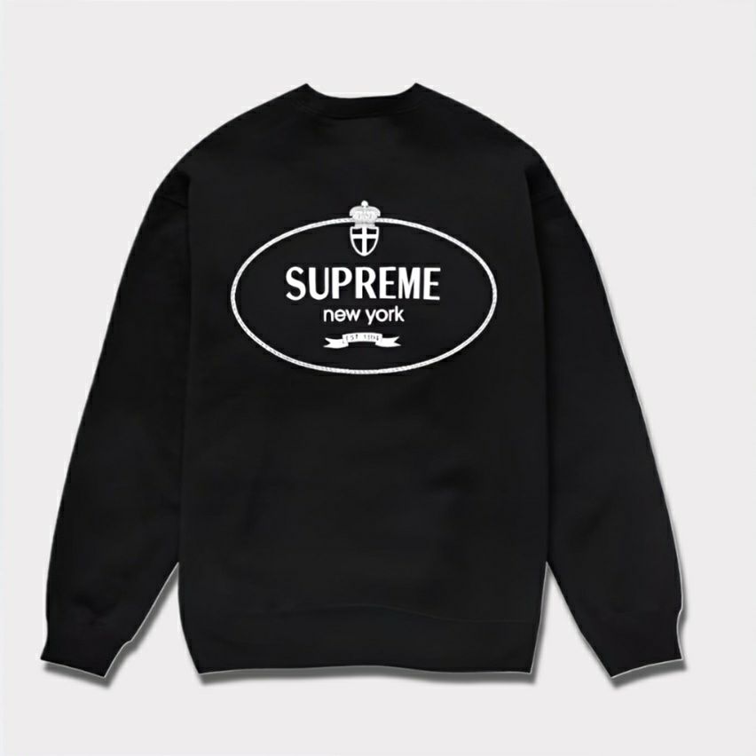 Supreme シュプリーム 2024AW Crest Crewneck クレストクルーネック