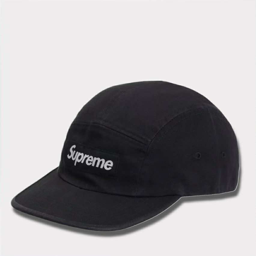 Supreme シュプリーム 2024AW Washed Chino Twill Camp Cap ウォッシュ