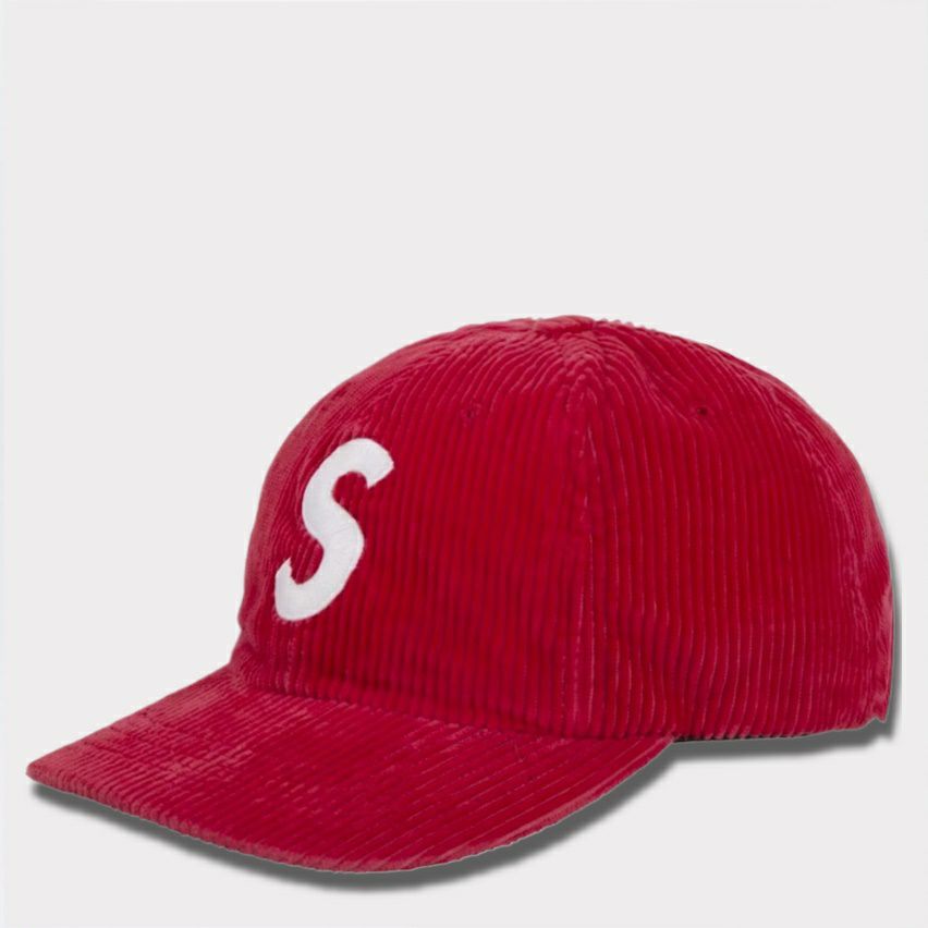 Supreme シュプリーム 2024AW Corduroy S Logo 6-Panel Cap