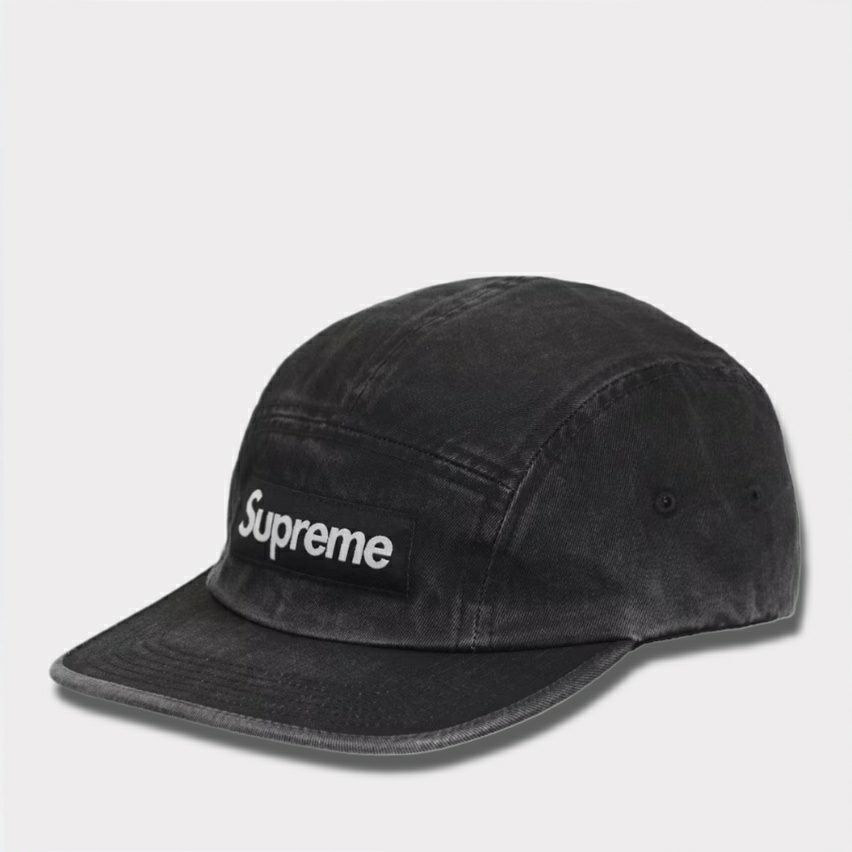 Supreme シュプリーム 2025SS Washed Chino Twill Camp Cap ウォッシュ