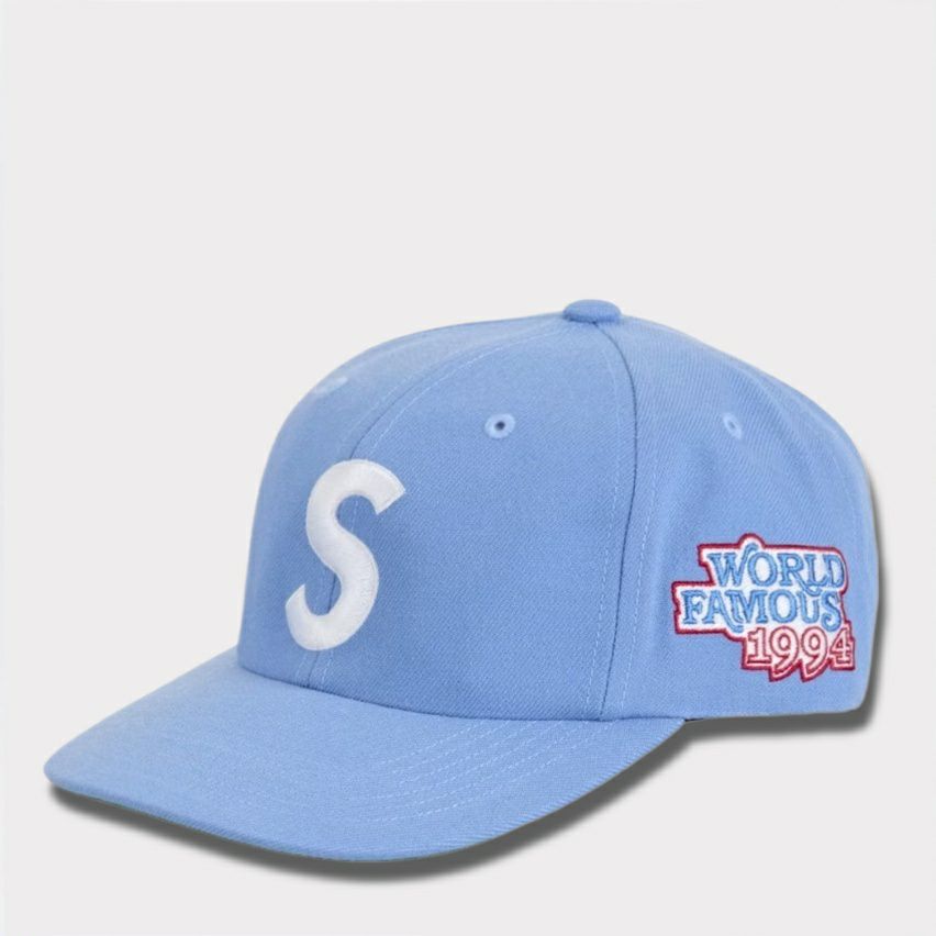Supreme シュプリーム 2025SS World Famous S Logo 6Panel Cap