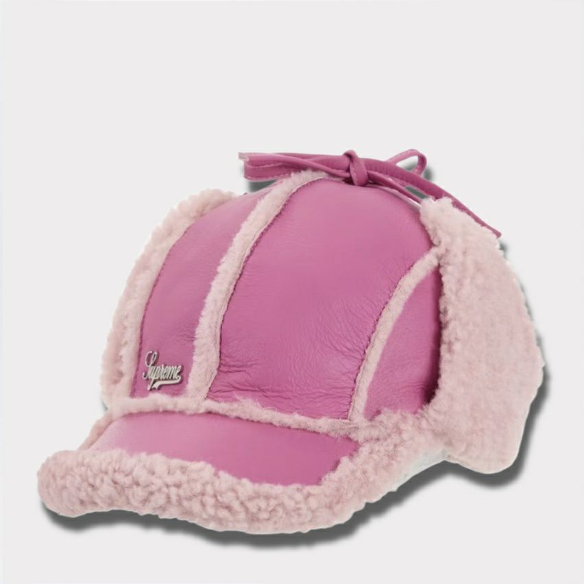 Supreme シュプリーム 2025AW Shearling Lined Earflap Cap シアリング