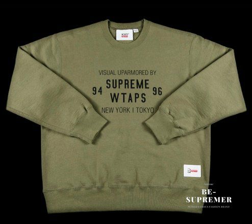 Supreme シュプリーム 21FW WTAPS Crewneck ダブルタップスクルー