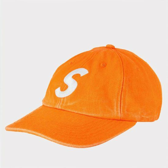 Supreme シュプリーム 2023SS Pigment Canvas S Logo 6Pnale Cap