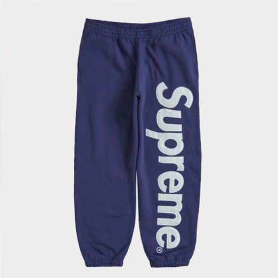Supreme シュプリーム 2022AW Satin Applique Sweatpant サテン