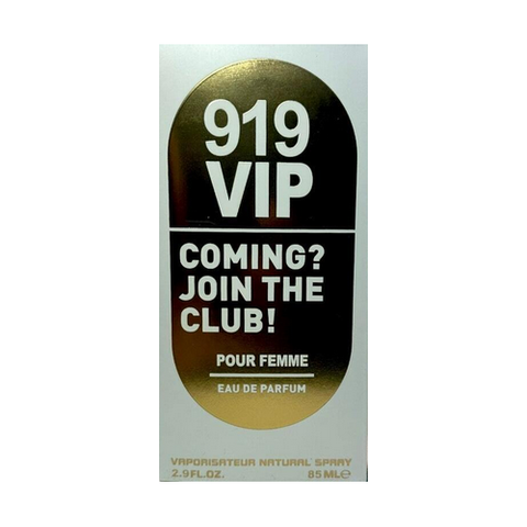 919 VIP Pour Femme Eau De Parfum 85mL – Better Value Pharmacy