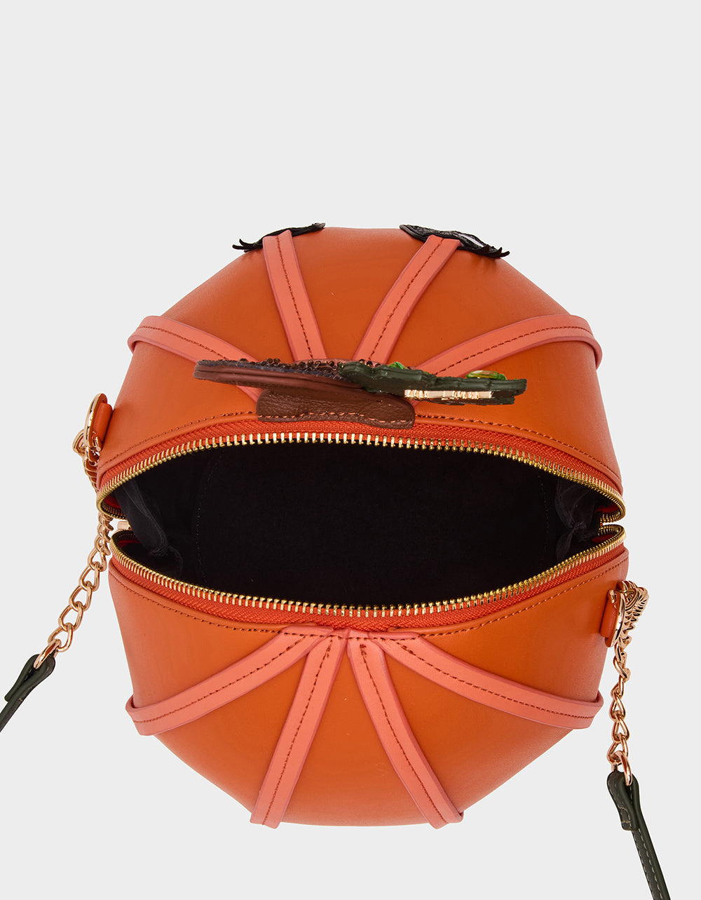 NO GUTS NO GLORY ORANGE Women's Halloween-Themed Pumpkin Crossbody