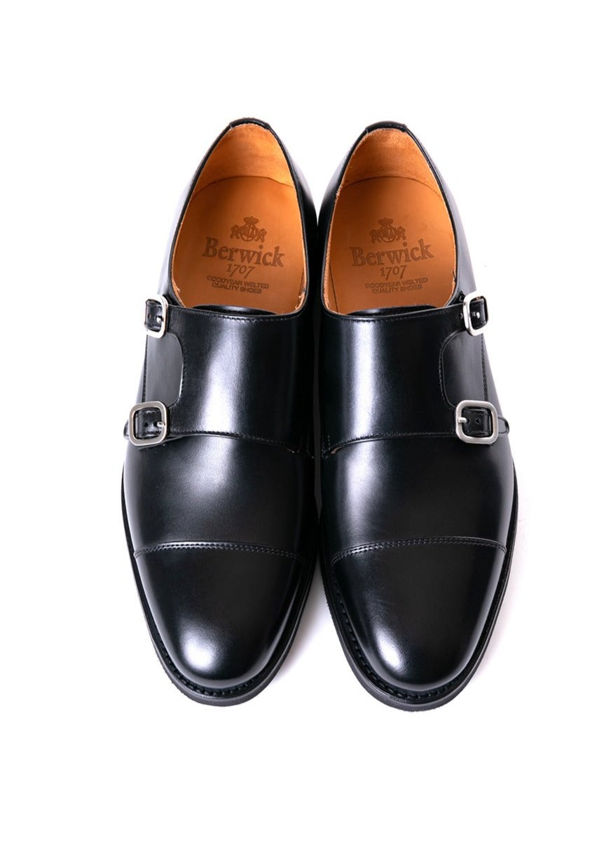 Berwick1707 | ダブルモンクストラップ | 5245BCVIBK – バーウィック