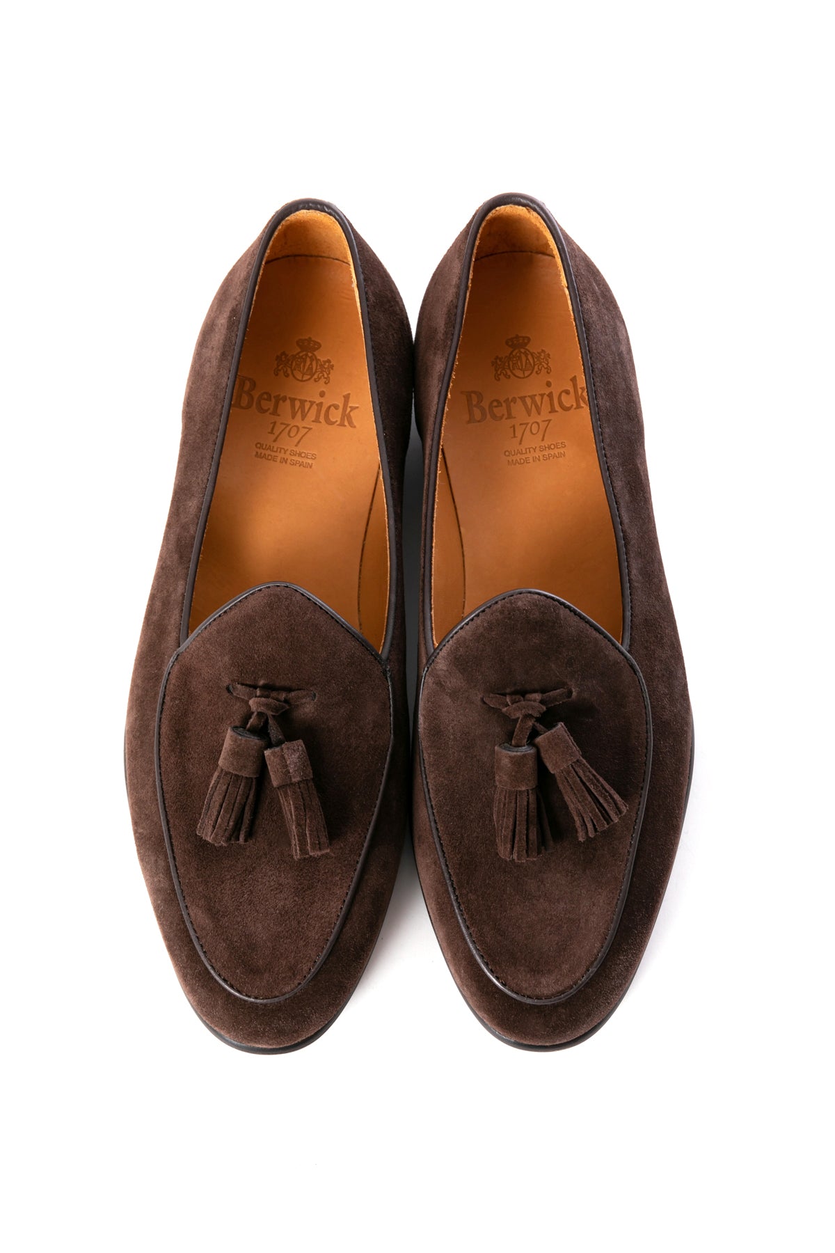 Berwick1707 | タッセルローファー スエード | 4951FLSGDB – バー