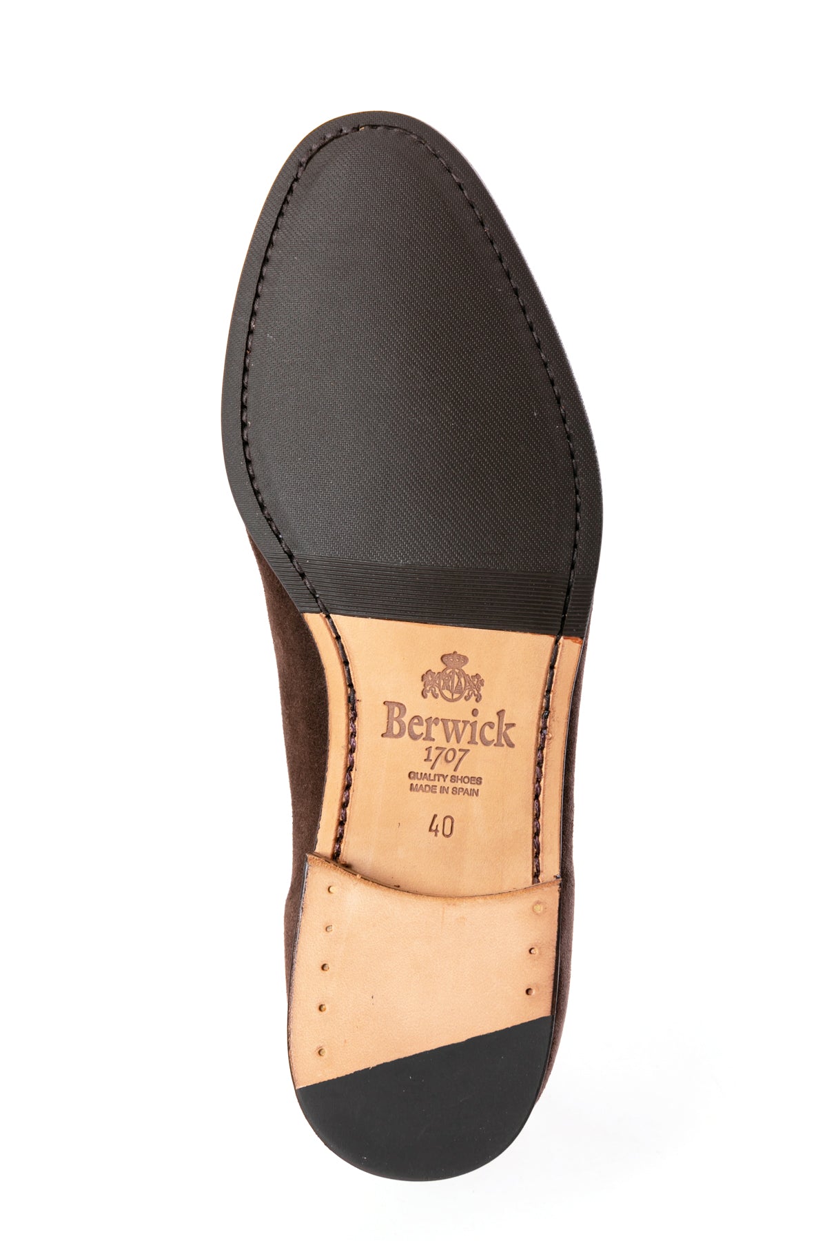 Berwick1707 | タッセルローファー スエード | 4951FLSGDB – バー