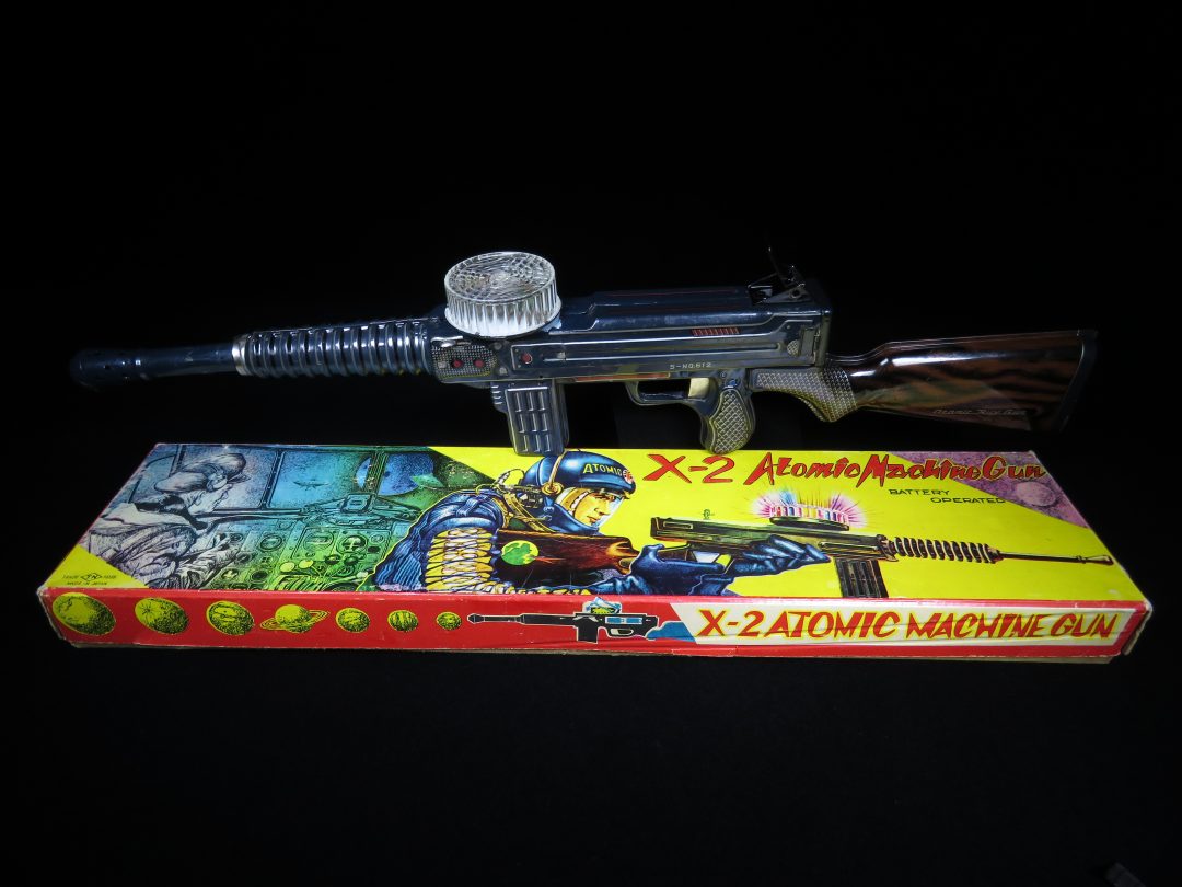 X-2 Atomic Machine Gun – T.N Nomura – Japan | Mark Bergin Toys