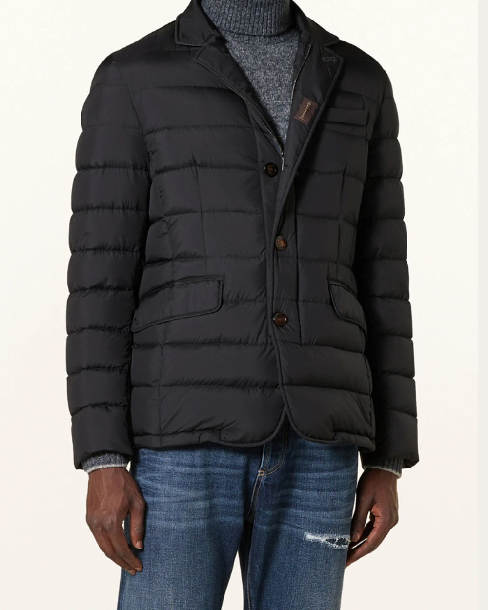 MooRER - Navy Blue Zayn OP Down Jacket - Berg's