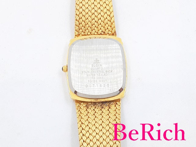 エルジン ELGIN メンズ 腕時計 FK282 ゴールド 文字盤 SS GP アナログ