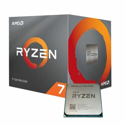 AMD Ryzen 7 PRO 4750G 8 Core 16 Threads 3.6-4.4 Ghz 65W AM4