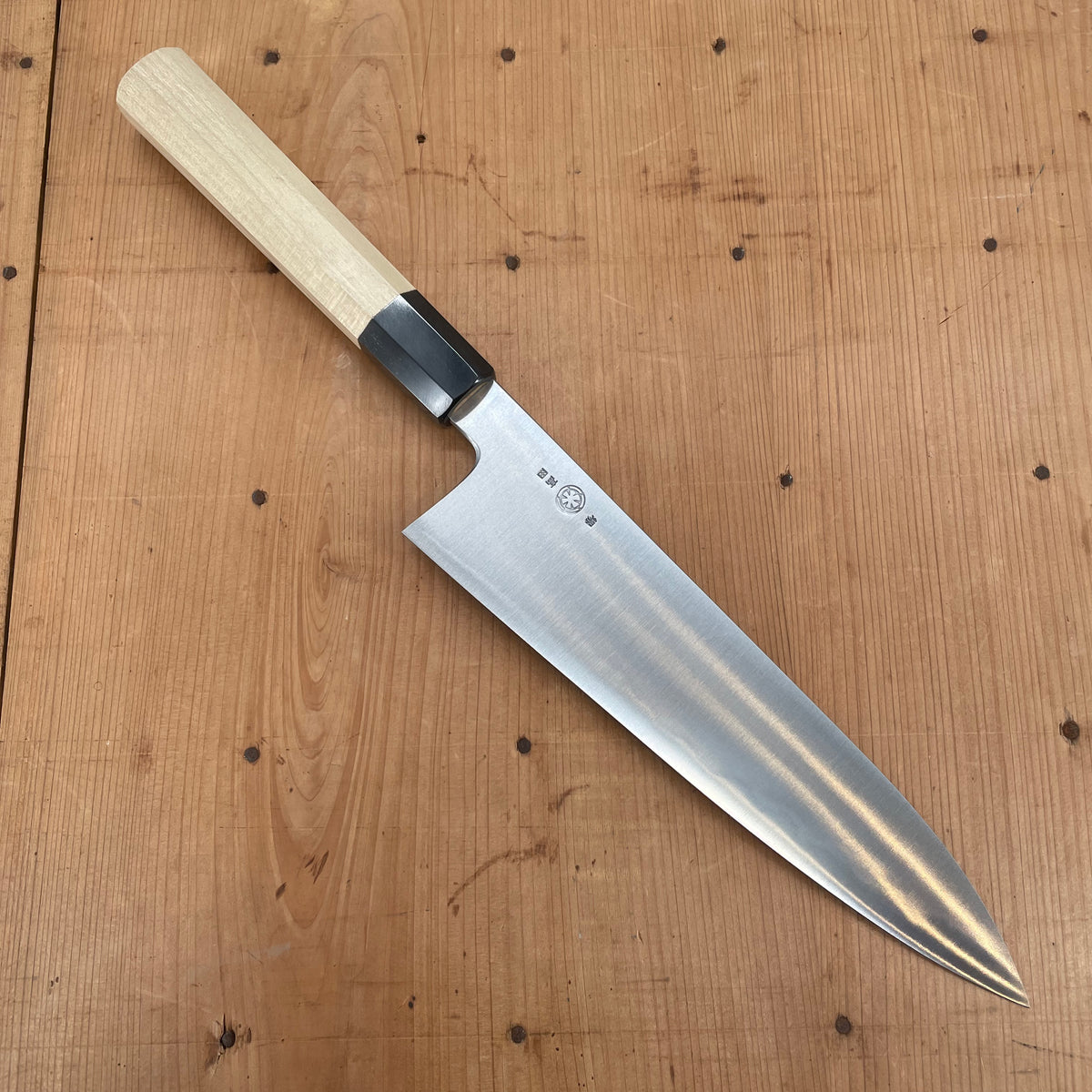 Takada no Hamono 210mm Gyuto Iron Clad Aogami 2 Ho & Horn