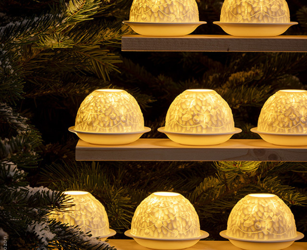 パリの建築物 リトファニー | ベルナルドの磁器