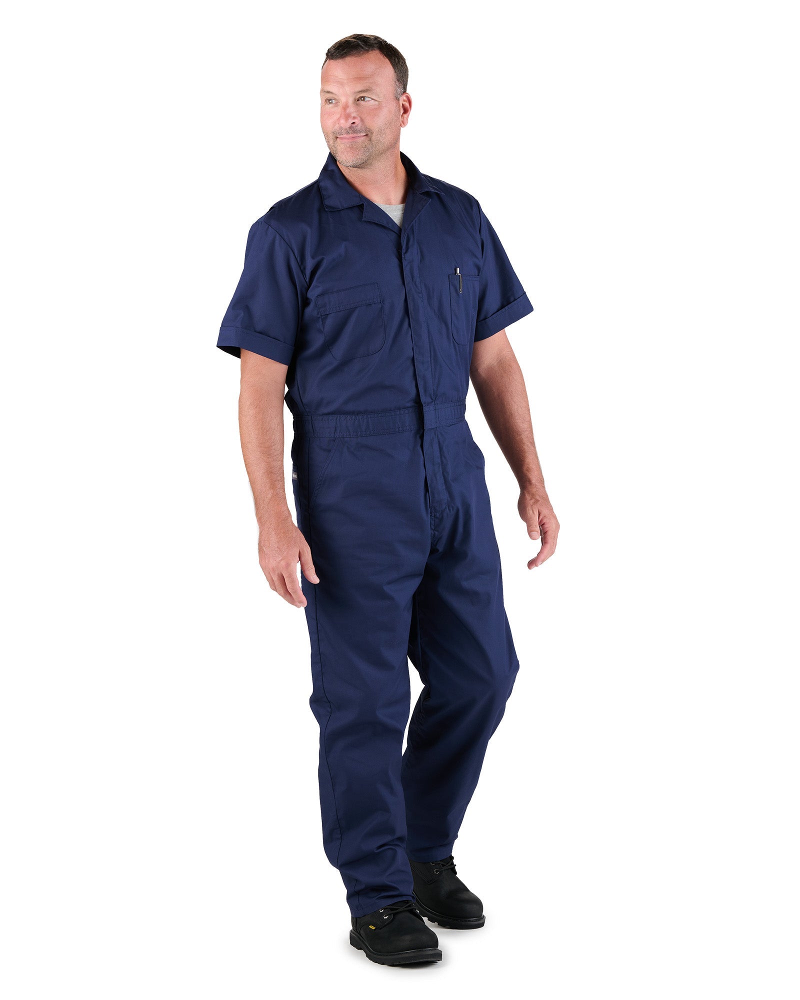 Men's Lightweight Short Sleeve Poplin Coverall – Berne Apparel