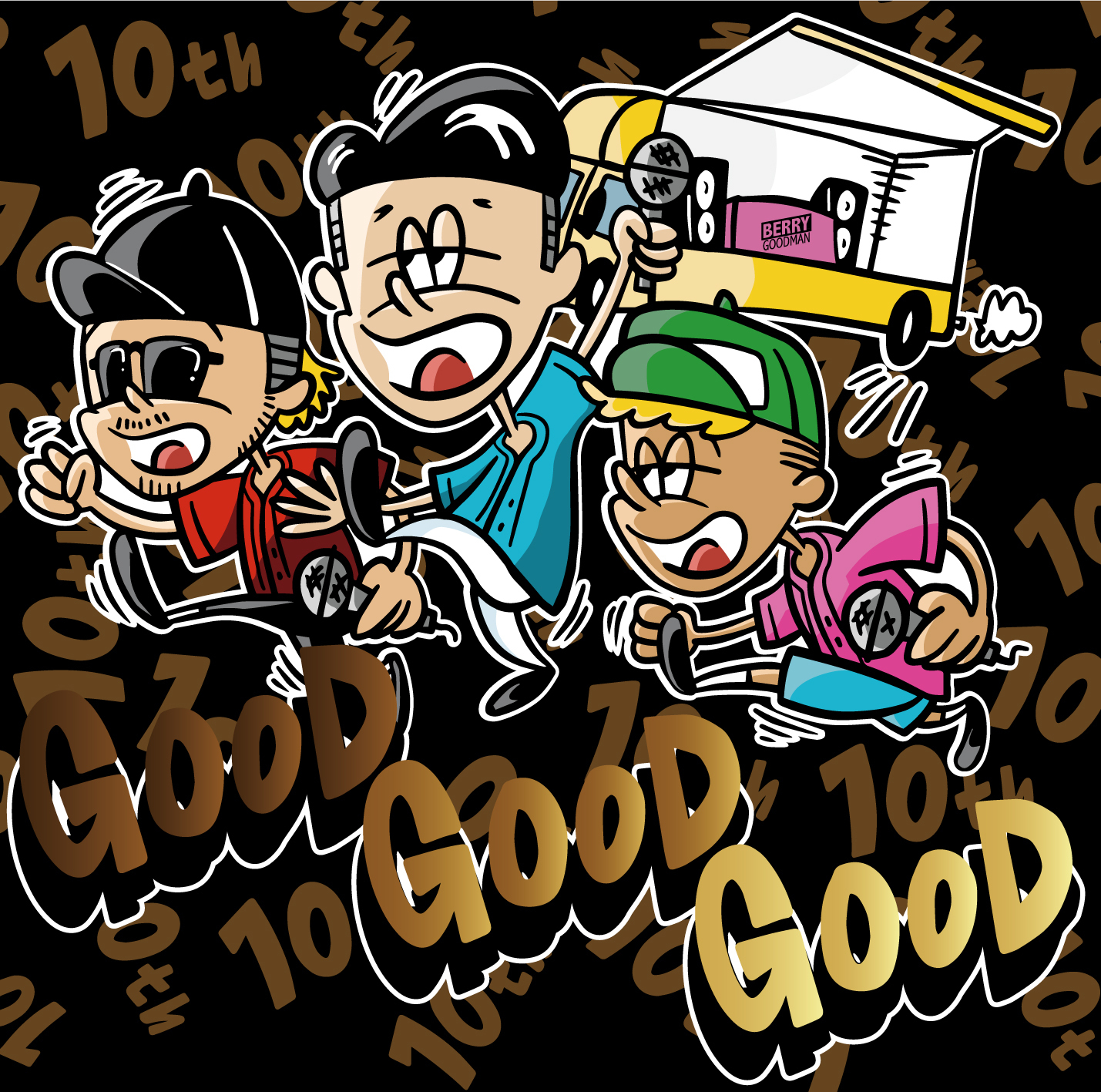 Release】8月9日(水)10周年記念ベスト「GOOD GOOD GOOD」発売決定