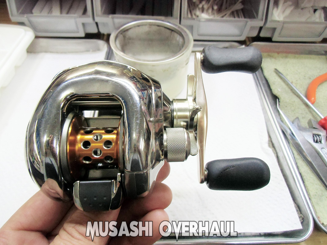 メンテナンス日記#1383：シマノ アンタレスAR (RH225) ハンドルガタ付き