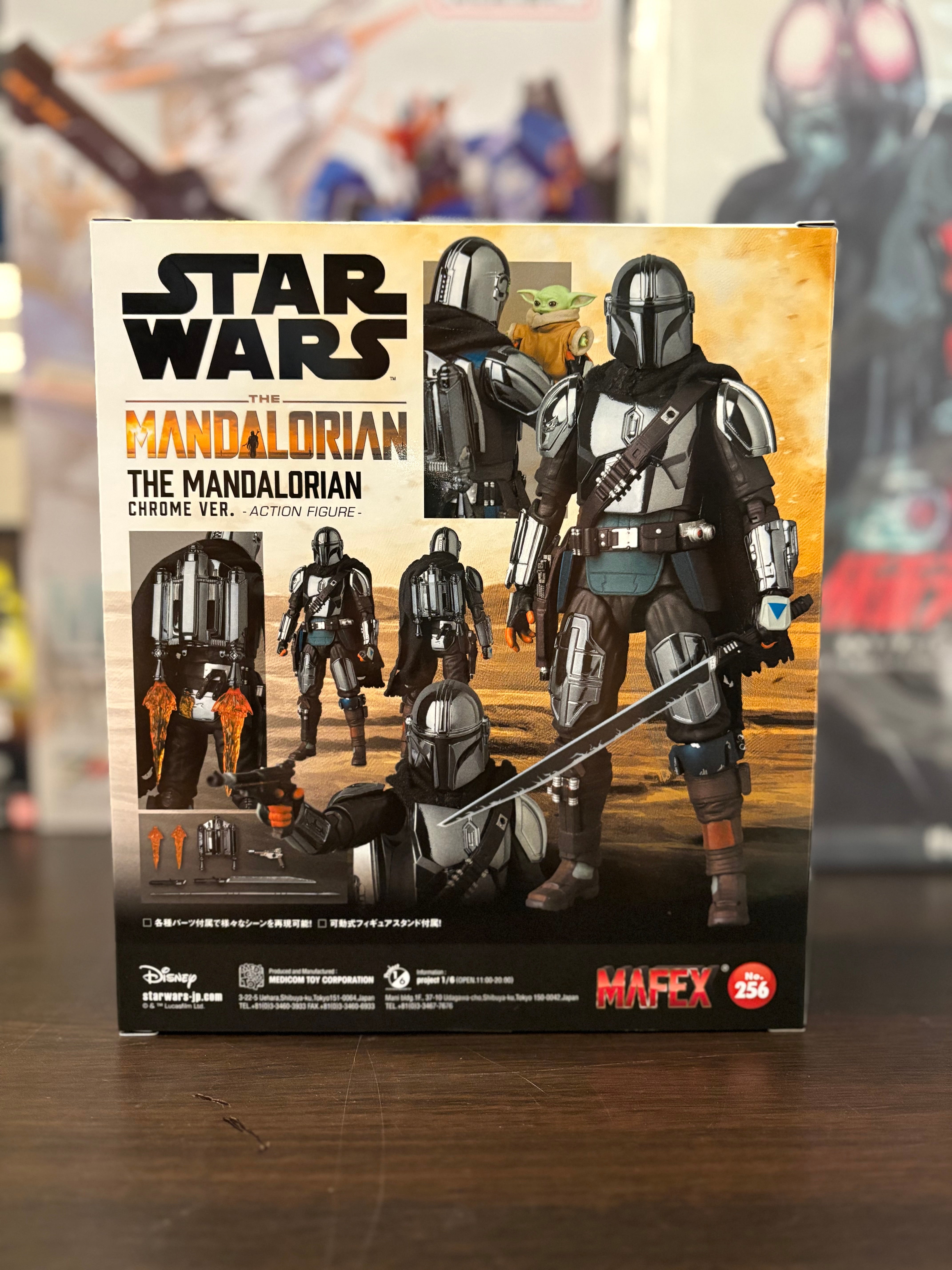 MAFEX No.256 THE MANDALORIAN CHROME Ver. STAR WARS – Beyond The Hobby