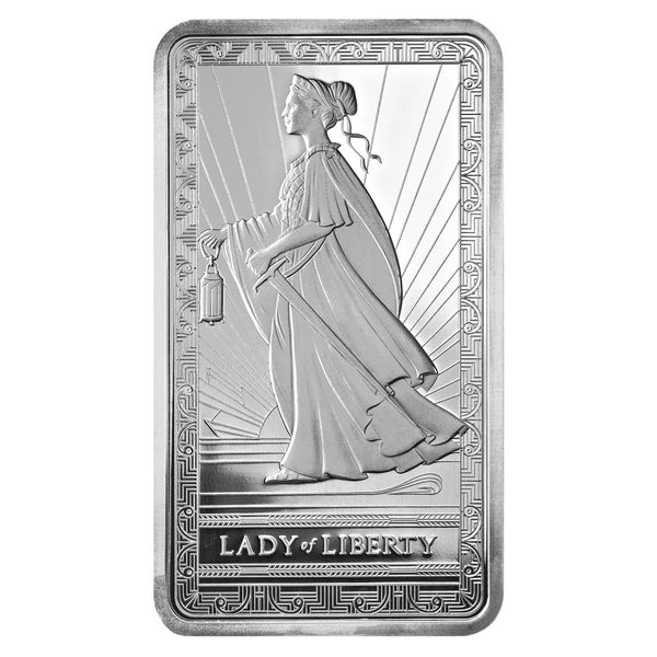 10 oz Silver Bar PAMP Lady of Liberty | Costco